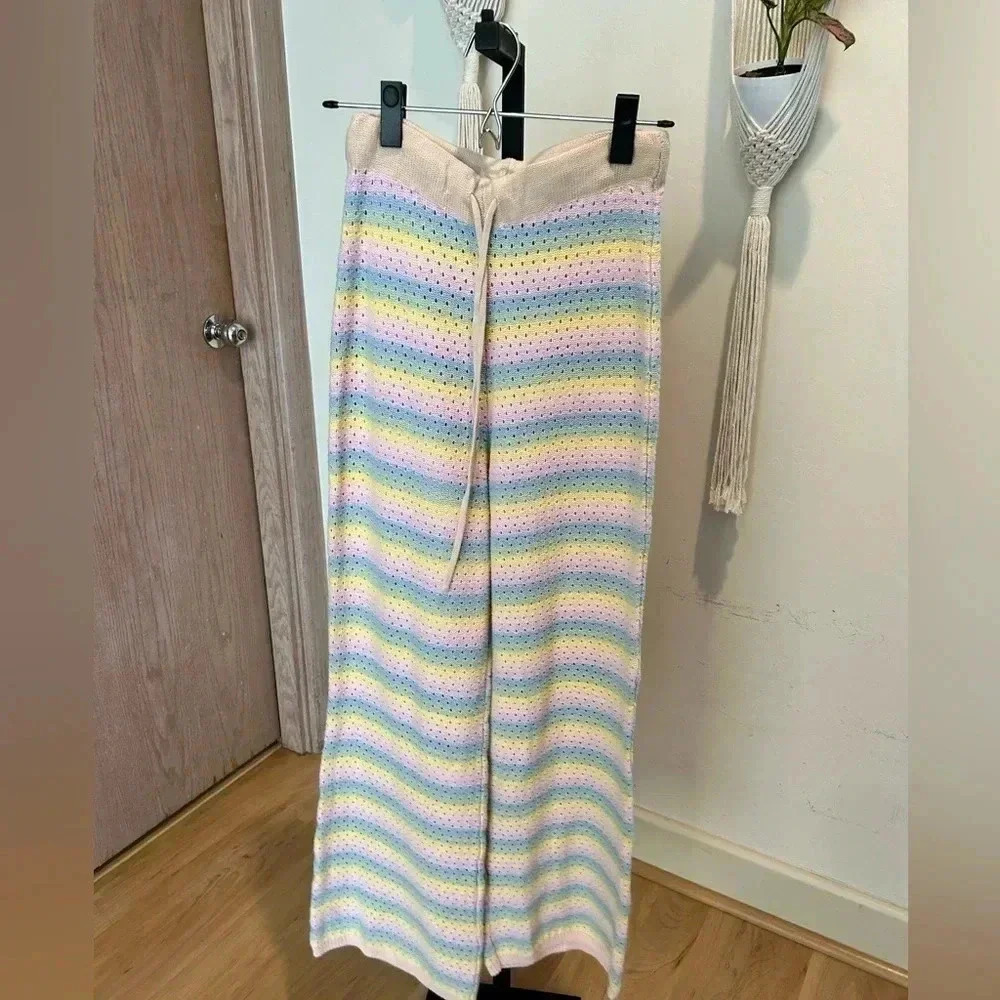 Anthropologie x Saturday/Sunday Taleen Striped Lounge Pants - size S - Picture 4 of 10